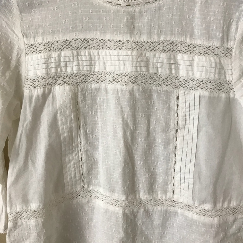 Zara Ruffled Sleeve Top - Picture 7 of 8